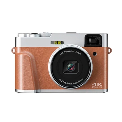 Цифровая фотокамера Delecta 48Mp с картой памяти 32 Gb коричневая-2