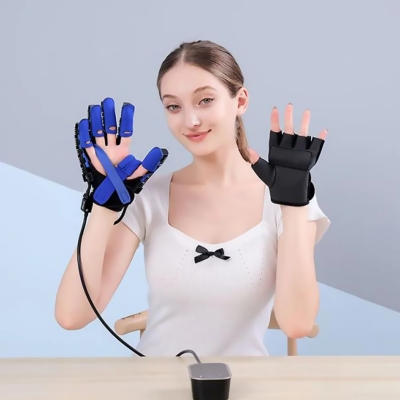 Реабилитационная роботизированная перчатка Rehab Glove Blue, правая XL-3